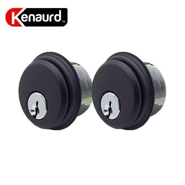 Kenaurd:ZINC Mortise Cylinder (KA2) - 1" - Anodized Bronze, PK 2, Kenaurd, Mfr#: SMC01-DU-SC1