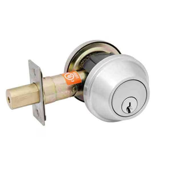 TownSteel: Deadbolt, Single Cylinder 32D  2 3/4" - 2 3/8" Adjustable Backet, Townsteel, Mfr#: TNS-DBT-61-32D-ADJ