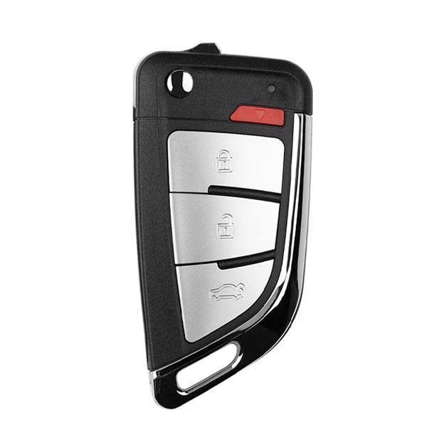 Xhorse: Knife Style / 4-Button Universal Remote Flip Key for VVDI Key Tool (Wired), Xhorse, Mfr#: XHS-XKKF20EN