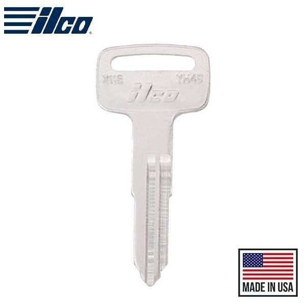 YH49 Suzuki/Yamaha Motor Cycle key blank, Ilco, Mfr#: ILCO-YH49