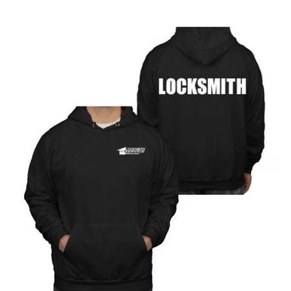 Black Locksmith Hoodie- Medium, Uhs Hardware, Mfr#: TS-HOODIE-M