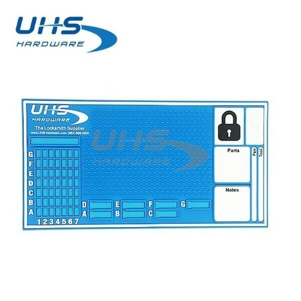 UHSRekeying Pinning Locking Mat by, Uhs Hardware, Mfr#: UHS-LOCKMAT
