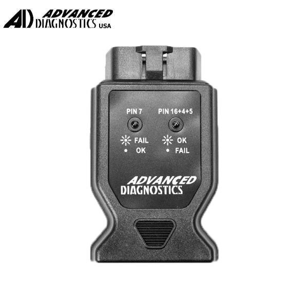 OBD2 Port Test Adaptor (ADC-116), Advanced Diagnostics, Mfr#: ADD-TT0019XXXX