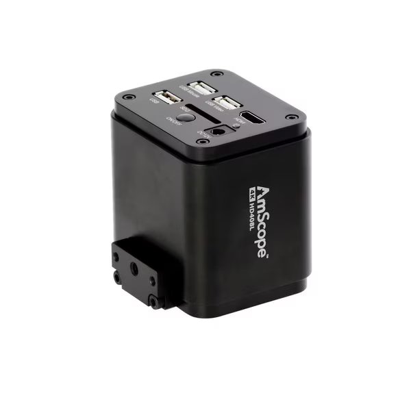 4K 30fps 8MP HDMI/USB Color CMOS C-mount Microscope Camera for Stand-alone and PC Imaging, Amscope, Mfr#: HD408L