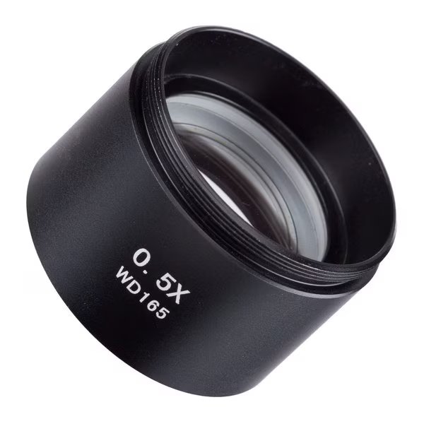 0.5X Barlow Lens For SM Series Stereo Microscopes (48mm), Amscope, Mfr#: SM05
