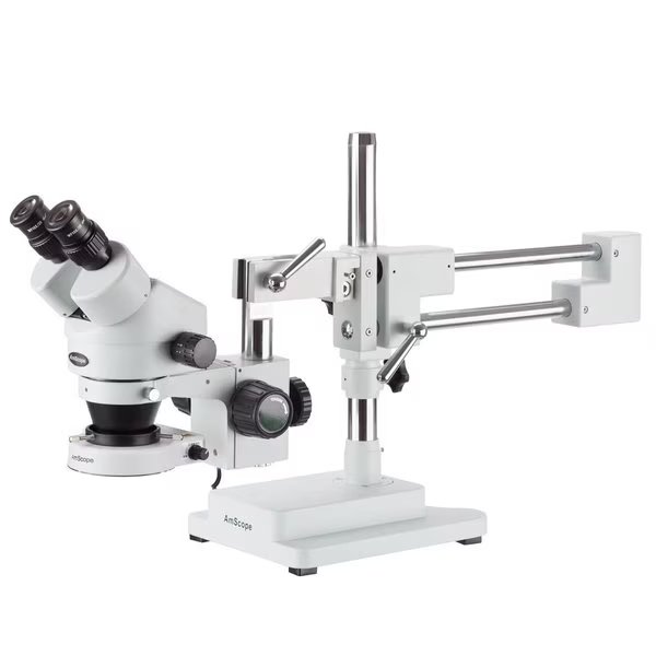 3.5X-90X Zoom Magnification Circuit Inspection Stereo Microscope With 80 LED Light, Amscope, Mfr#: SM-4BZ-80S