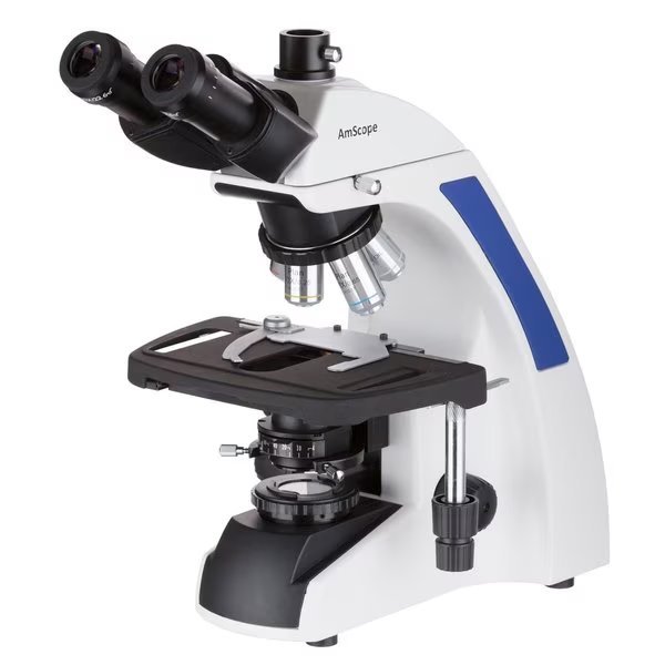 40X-1000X Plan Infinity Kohler Laboratory Trinocular Compound Microscope, Amscope, Mfr#: T720