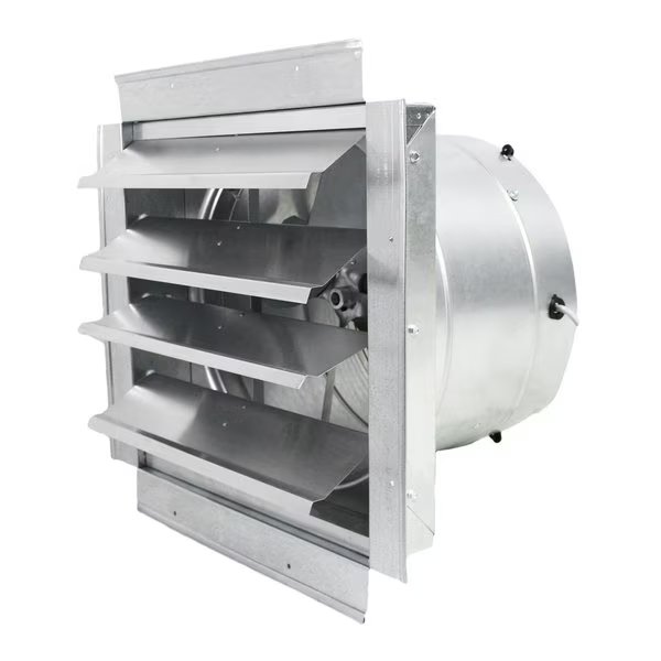 14 In. Heavy Duty Exhaust Fan with Automatic Shutter, Maxx Air, Mfr#: IF14UPS