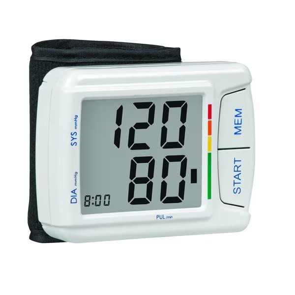 Automatic Wrist Digital Blood Pressure Monitor (1-Person, 60 memory), Smartheart, Mfr#: 01-540