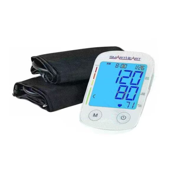 Automatic Arm Digital Blood Pressure Monitor w/ Adult and Large Cuff, Smartheart, Mfr#: 01-554