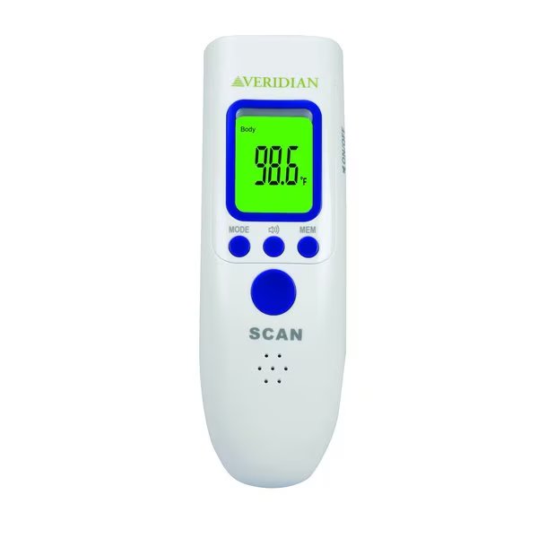Non-Contact Infrared Forehead Thermometer  NEW, Veridian Healthcare, Mfr#: 09-183