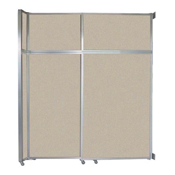 Operable Wall Sliding Room Divider 6'10" x 8'5-1/4" Sand Fabric, Versare, Mfr#: 1072218