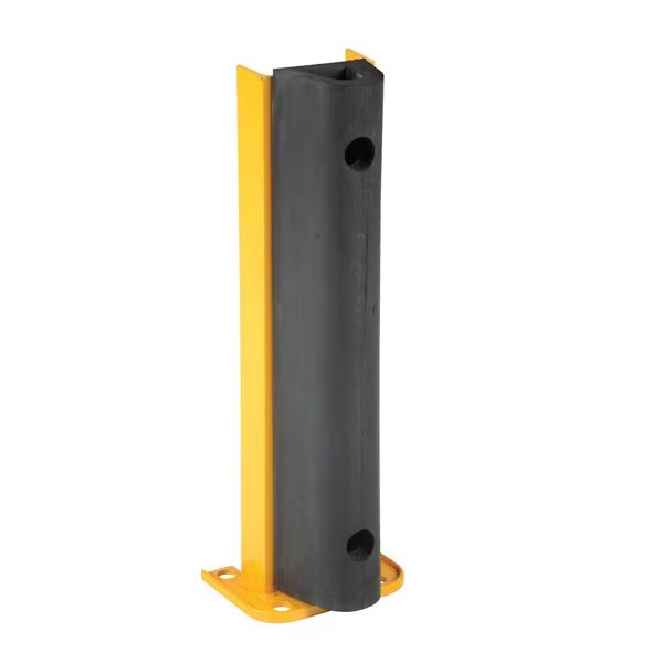 6" Rack Guard with 24" C Channel Bump, Vestil, Mfr#: G6-24-B