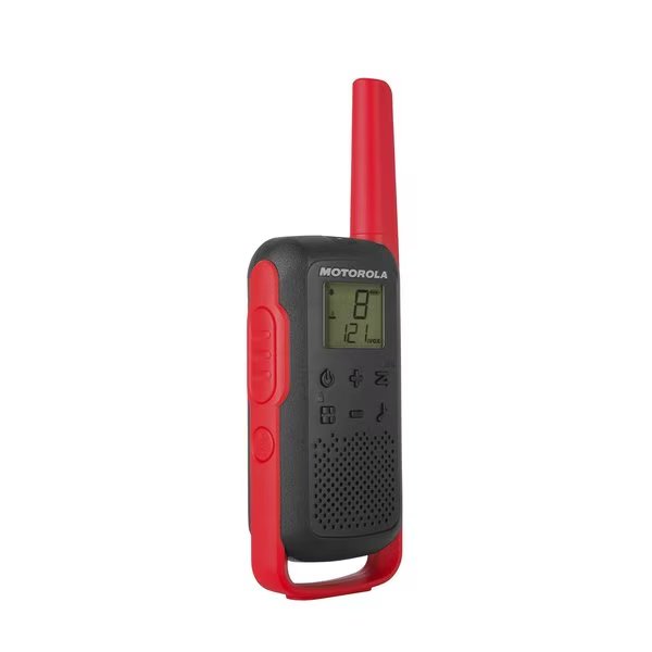 Two-Way Radio Black W/Red Two-Pack, Motorola Solutions, Mfr#: T210