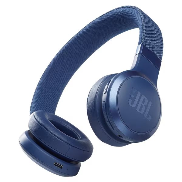 Live 460NC Bluetooth On Ear Headphones, Blue, Jbl, Mfr#: JBLLIVE460NCBLUAM