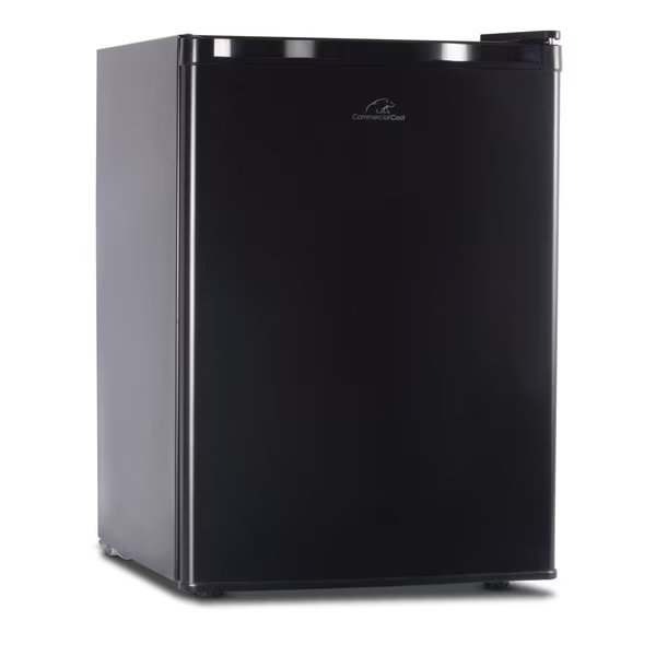 2.6 Cu. Ft. Refrigerator, Freezer, Black, Commercial Cool, Mfr#: CCR26B