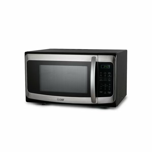1000 - Watt Countertop Microwave Oven, Commercial Chef, Mfr#: CHM11MS