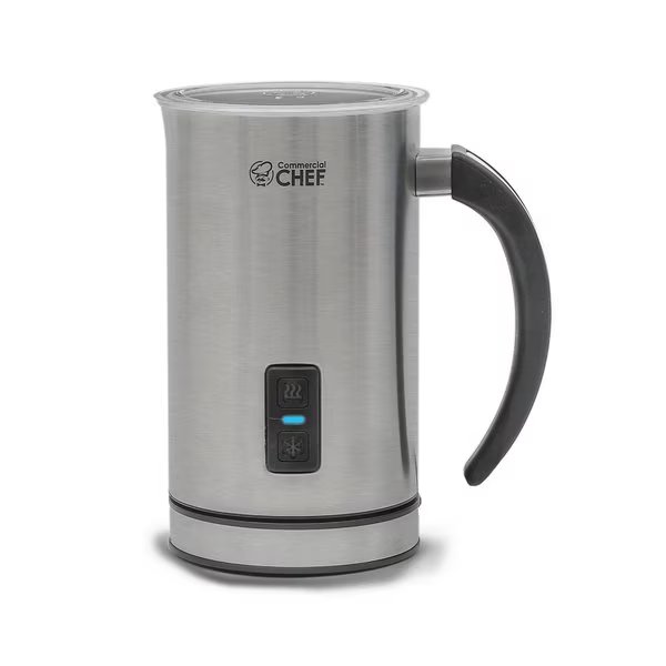 Milk Frother, Electric Milk Steamer Stainless Steel, Automatic Hot and Cold Milk Frother Warmer, Commercial Chef, Mfr#: CHMF08S