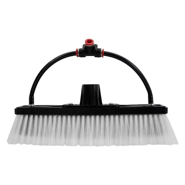 5.5 in W Water Fed Brush, 13 in L Handle, Tucker, Mfr#: T-12HY-Euro-Black