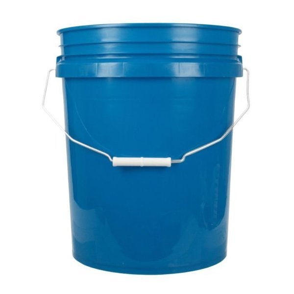 Bucket, 12 in H, Chevron, World Enterprises, Mfr#: 5CHBLU