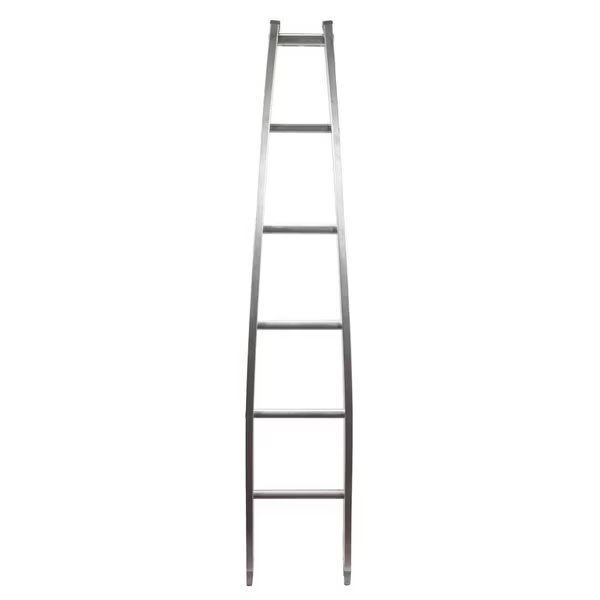 Aluminum Open Top Section  6 Foot, Metallic Ladder, Mfr#: WC-6OT