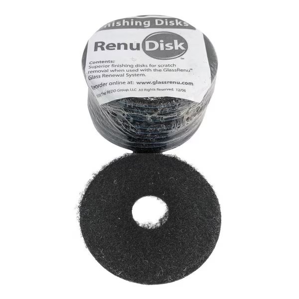 GlassRenu RenuDisk Black  3 Inch, Glass Renu, Mfr#: 106-4033