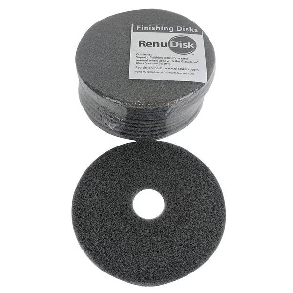GlassRenu RenuDisks Gray  5 Inch, Glass Renu, Mfr#: 106-4055