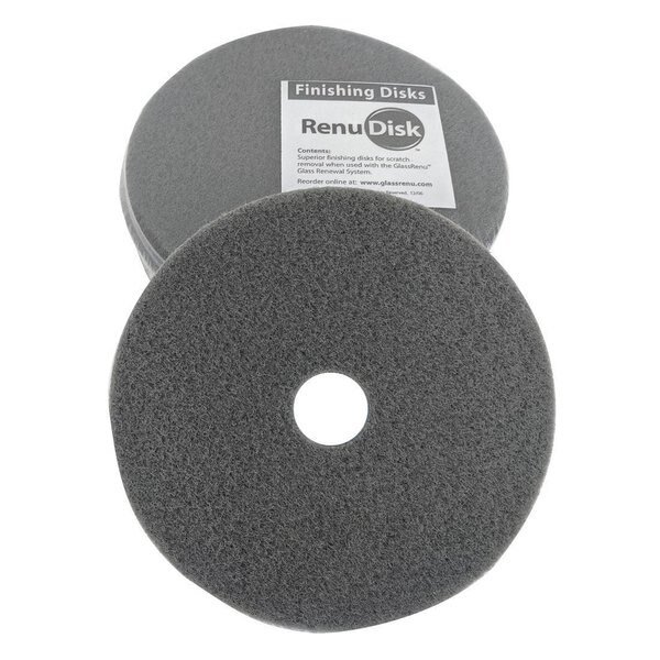 GlassRenu RenuDisks Gray  6 Inch, Glass Renu, Mfr#: 106-4065
