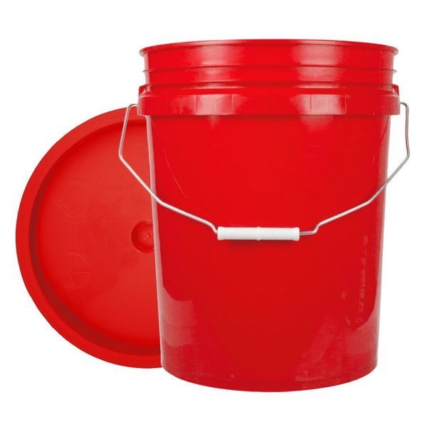 Round Bucket Set  Red, World Enterprises, Mfr#: 5RED,345RED