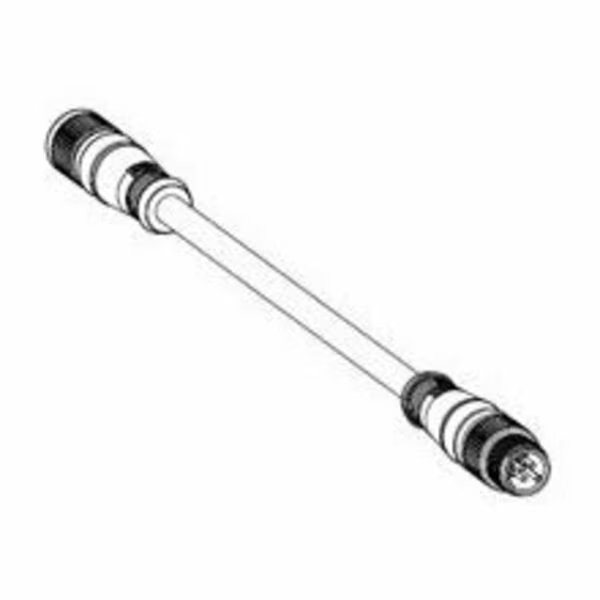 Mic 5P M/Mfe 1M St/St Shld Pbu, Woodhead, Mfr#: BB5S30PP4M010