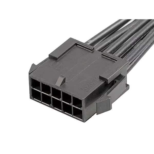 Micro-Fit 3.0 Male-To-Pigtail Off-The-Shelf (Ots) Cable Assembly, Dual Row, Molex, Mfr#: 2147582102