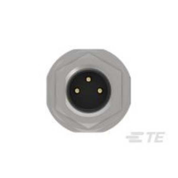 M8.MALE.PNLREAR.3POS.STR.PCBSTND.SHLD, Te Connectivity, Mfr#: 2-2172092-2