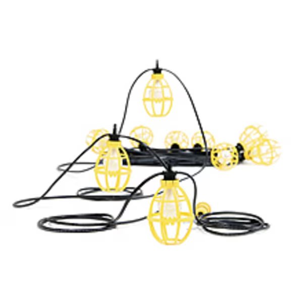 STRNLGT 100 FT. TEMP. LIGHT CORD W/PLASTICG, Woodhead, Mfr#: 202SRL