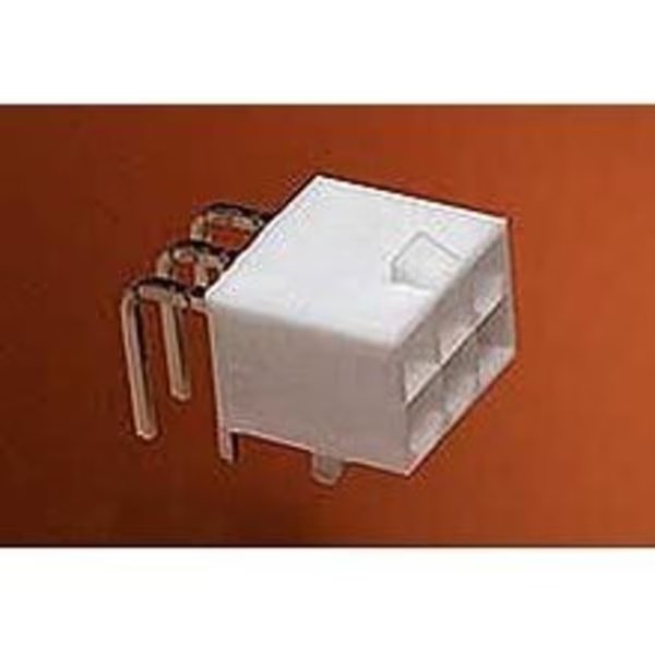 MiniFit Jr RA DR /Pegs 30Au V-0 22Ckt, Molex, Mfr#: 39-30-1222