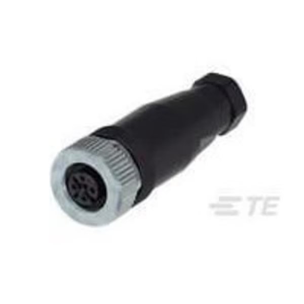 M12.FEMALE.A CODE.5P.PG9.(AU), Te Connectivity, Mfr#: 4-2271116-2