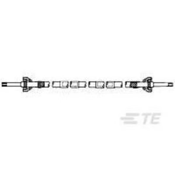 Lgh Lead Dbl End Rugdz Shld, Te Connectivity, Mfr#: 867725-1