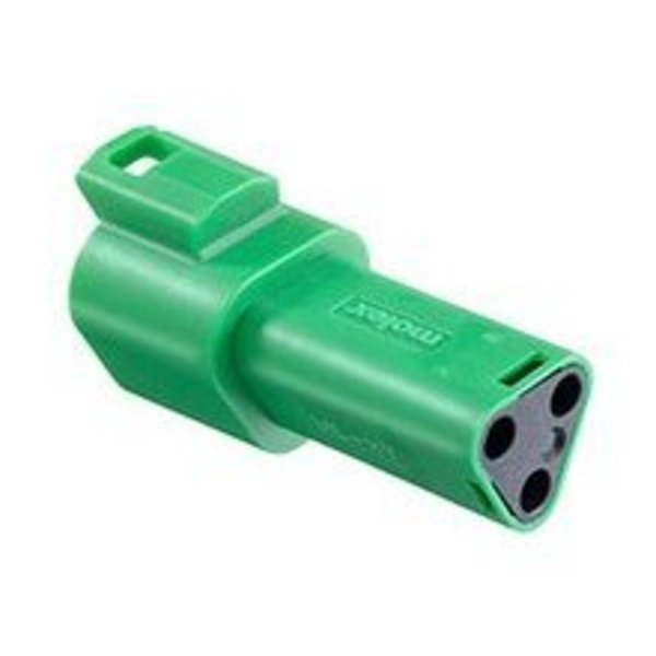 Automotive Connectors Ml-Xt 3Ckt Recp Grn W/Large Seal, Molex, Mfr#: 934442203