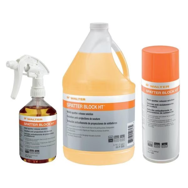 Spatter Block Ht 1 Gal, Walter Surface Technologies, Mfr#: 53F225