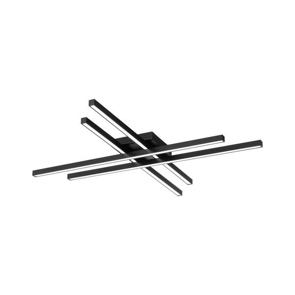 Parallax 32in LED Flush Mount 3-CCT 2700K-3000K-3500K Set to 3000K in Black, Dweled, Mfr#: FM-731