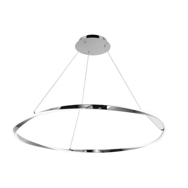 Eternal 41in LED Pendant 3000K in Chrome, Dweled, Mfr#: PD-180