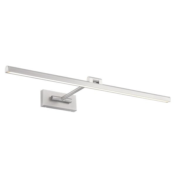 Reed 33in LED Adjustable Picture Light 3000K in Brushed Nickel, Dweled, Mfr#: PL-110