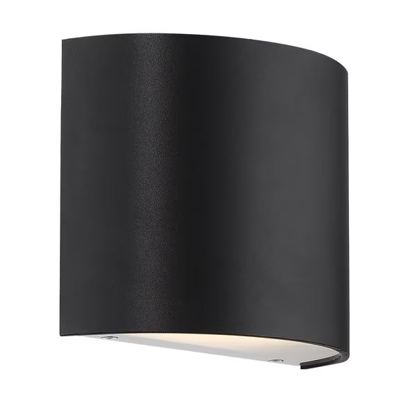 Pocket 7in LED Wall Sconce in Black, Dweled, Mfr#: WS-309