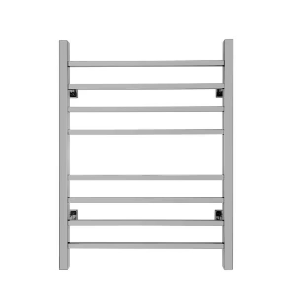 Sierra Towel Warmer, Polished, Dual Connection, 8 Bars, Warmlyyours, Mfr#: TW-SR08PS-HP