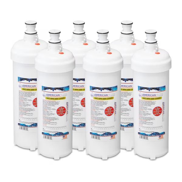 8 H, 6 PK, American Filter Co, Mfr#: AFC-EPH-300-12000SK-6p-6883
