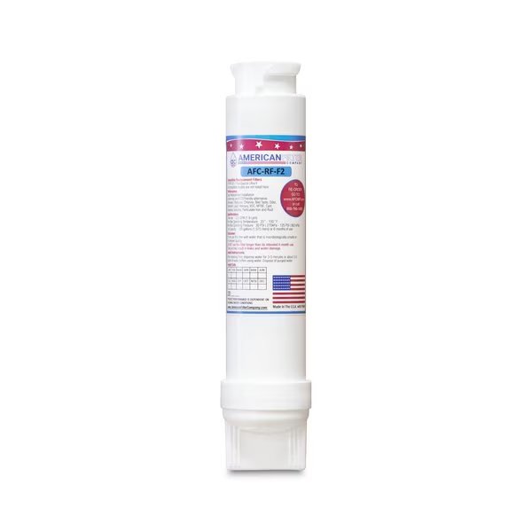AFC Brand AFC-RF-F2, Compatible to Refrigerator Water and Ice Filter  EWF-02 (1PK) Made by AFC, American Filter Co, Mfr#: Electrolux-EWF02-AFC-RF-F2-1-93323