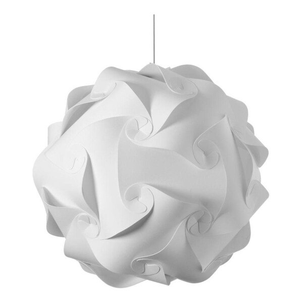 White Daino Ball 3 Light Pendant, 159271