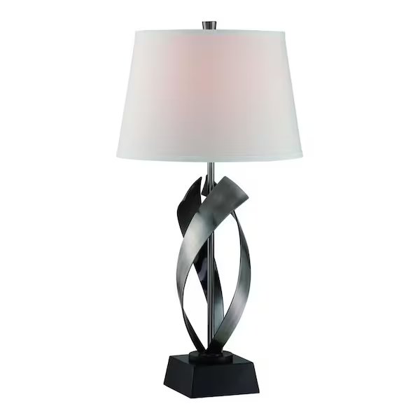 Wayde Table Lamp Light With Gun Metal Finish