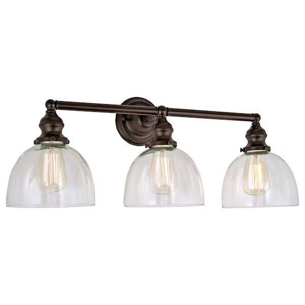 Union Square Three Light Madison Bathroom Wall Sconce