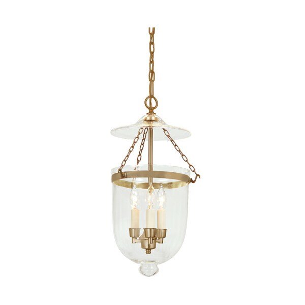 Medium Bell Jar Lantern With Clear Glass, 686637
