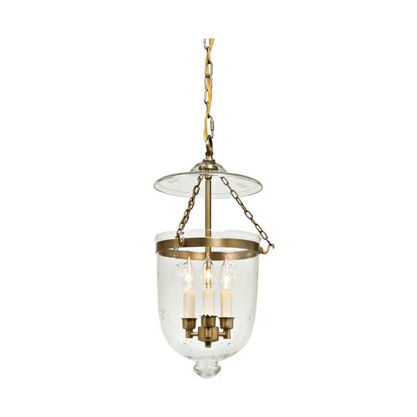 Medium Bell Jar Lantern With Star Glass, 686642